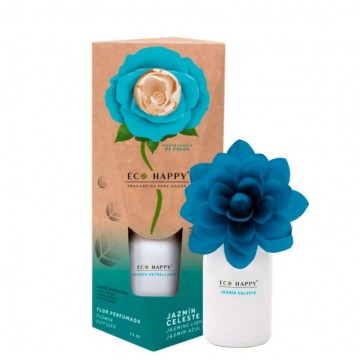 Ambientador Flor Jazmin Celeste 75ml Ecohappy