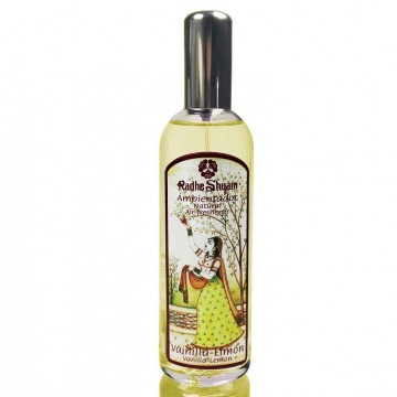 Ambientador en Spray Vainilla y Limon 100ml Radhe Shyam