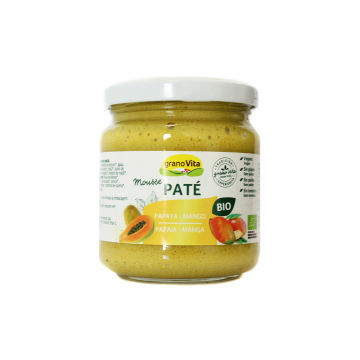 PATE MOUSSE PAPAYA MANGO BIO  175GR