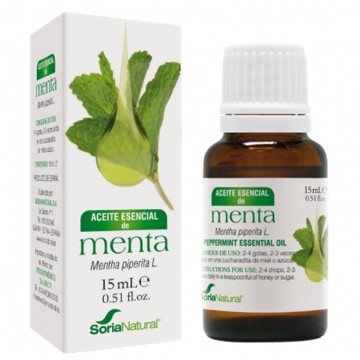 Aceite Esencia Menta Piperita 15ml Soria Natural