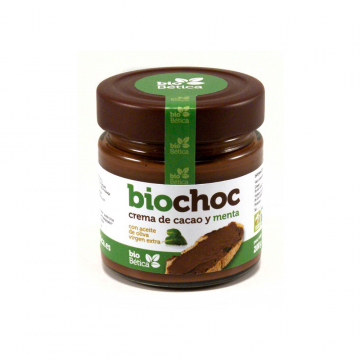 BIOCHOC CREMA DE CACAO MENTA BIO 200GR CRISTAL