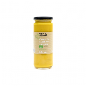 CREMA DE ZANAHORIA Y CURCUMA 450g