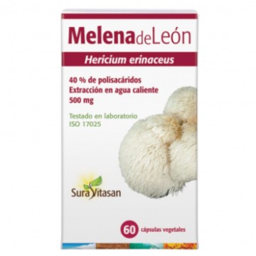 Melena de Leon 500Mg Bio Vegan 60caps Sura Vitasan