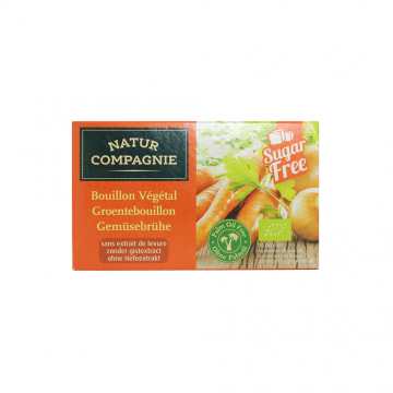 CALDO VEGETAL SIN LEVADURA BIO (8 CUB) 84GR