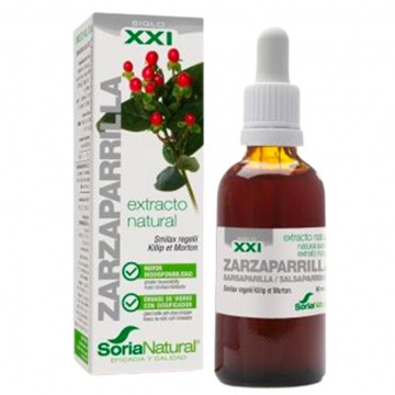 Zarzaparrilla Extracto Glicerina 50ml Soria Natural