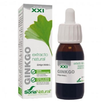 Ginkgo Biloba Extracto S.XXI 50ml Soria Natural