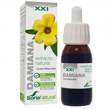 Extracto Damiana XXI 50ml Soria Natural