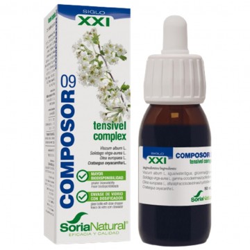 Composor 9 Tensivel Complex S. XXI 50ml Soria Natural