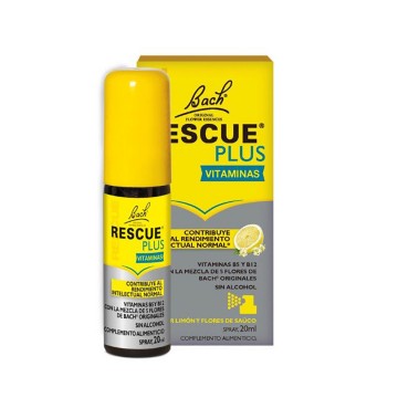 Remedio de Urgencia Plus Spray SinAzucar 20ml Flores de Bach