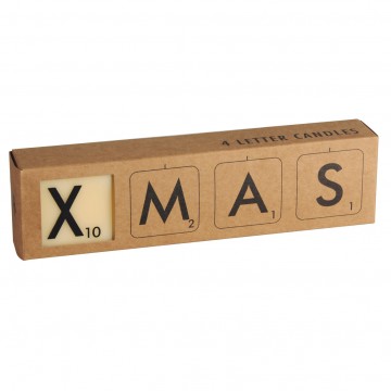 Set Velas Letras Xmas 1ud Cerabella