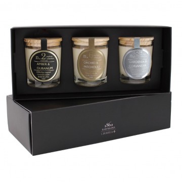 Set 3 velas Cerabella