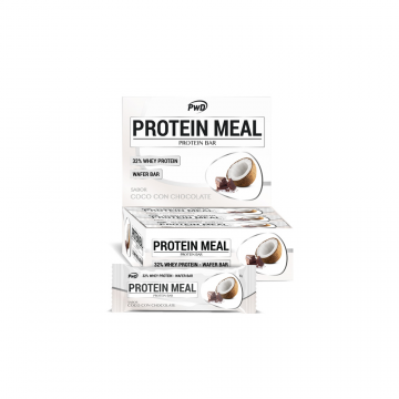 BARRITA COCO CHOCOLATE PROTEIN MEAL 35GR SIN AZUCAR AÑADIDO