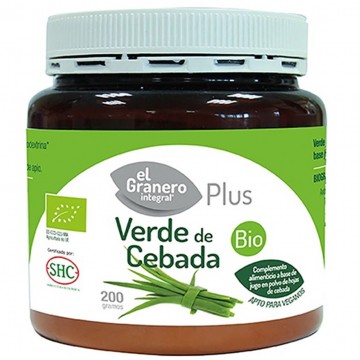 Verde de Cebada en Polvo Bio Vegan 200g El Granero Integral