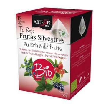 Te Rojo Frutas Silvestres Bio 15 Piramides Artemis