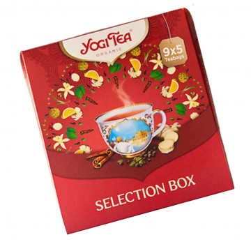 Selection Box Eco 45inf Yogi Tea