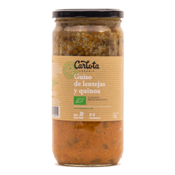 GUISO DE LENTEJAS Y QUINOA 720gr