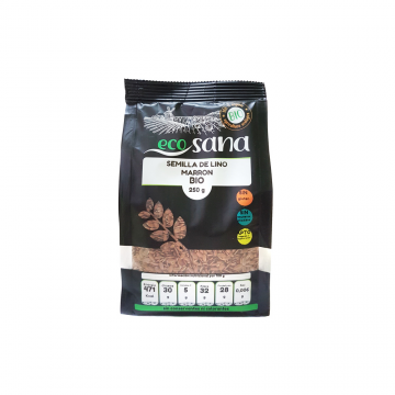 SEMILLA LINO MARRON BIO 250GR ECOSANA