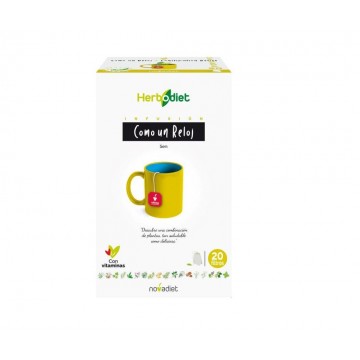 Herbodiet Como Un Reloj Infusiones 20inf Nova Diet