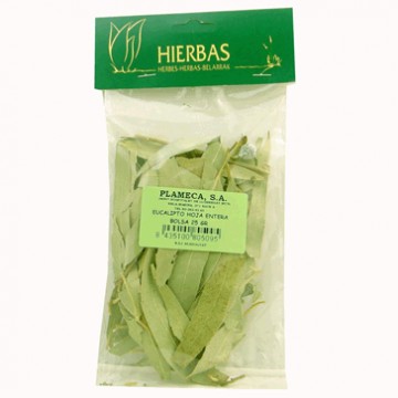 Eucalipto Hierba Hoja Entera 25g Plameca