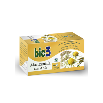 Bie3 Infusiones Manzanilla y Anis 25inf Bio 3