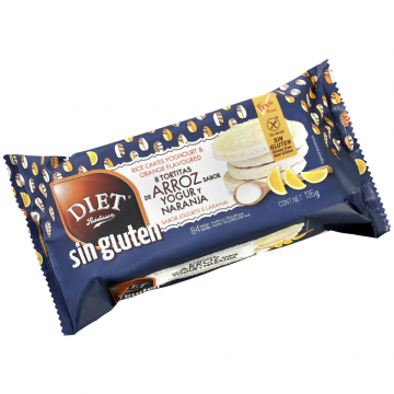 TORTITAS ARROZ  YOGURT NARANJA 135GR
