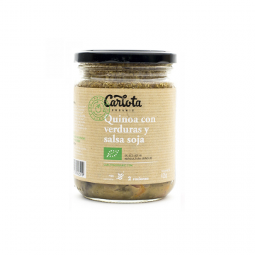 QUINOA VERDURAS Y SALSA DE SOJA 425gr