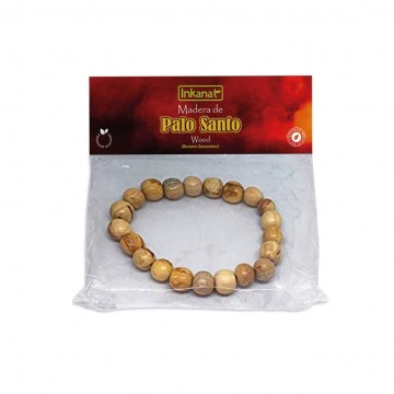 Pulsera Palo Santo Tallada 1ud Inkanat