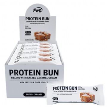 Protien Bun Salted Caramel Cream 15x60g Pwd