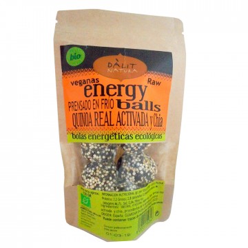 Energy Balls Quinoa Real Activa Raw Bio Vegan 120g Dalit Natura