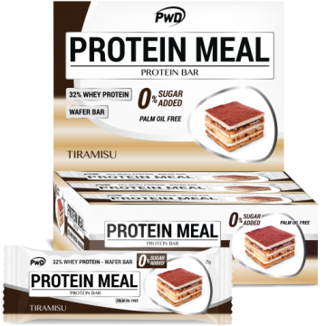 Barritas Protein Meal Sabor Tiramisu 12x35g PWD