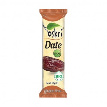 Barritas de Datil SinGluten Bio Vegan 12uds Oskri