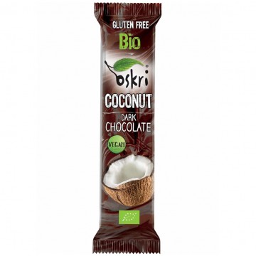 Barritas Coco con Choco SinGluten Bio Vegan 20uds Oskri