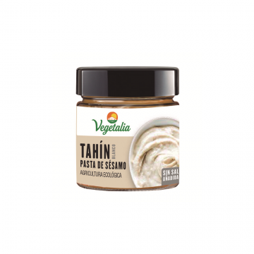 TAHINI BLANCO VEGETALIA BIO  SIN SAL 180 g