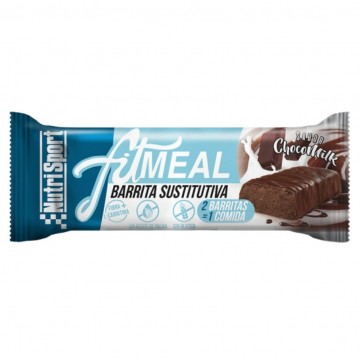 Barrita Sustitutiva Chocomilk Fitmeal SinGluten 28uds Nutri-Sport