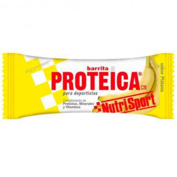 Barrita Proteica Platano 24uds Nutri-Sport