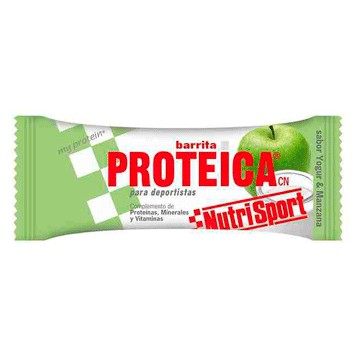 Barrita Proteica Manzana 24uds Nutri-Sport