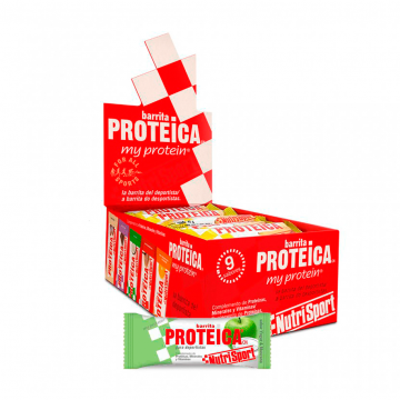 Barrita Proteica Manzana 24uds Nutri-Sport