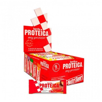 Barrita Proteica Galleta 24uds Nutri-Sport