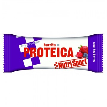 Barrita Proteica Frutos Rojos 24uds Nutri-Sport