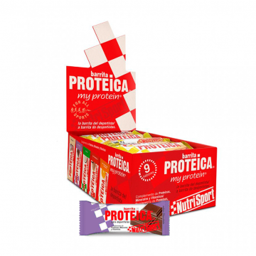 Barrita Proteica Chocolate 24uds Nutri-Sport