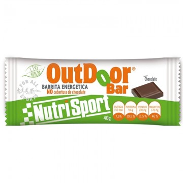 Barrita Energetica Outdoor Chocolate 20uds Nutri-Sport