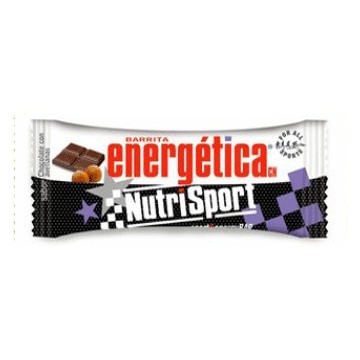 Barrita Energetica Chocolate con Avellanas 24uds Nutri-Sport