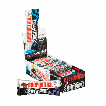 Barrita Energetica Chocolate con Avellanas 24uds Nutri-Sport