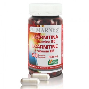 Carnitina 500Mg+ Vitamina B5 90caps Marnys