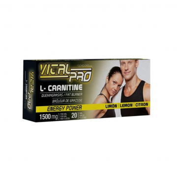 L-Carnitina 1500Mg 20 Viales Vital Pro