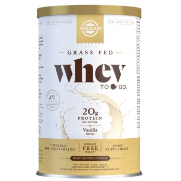 Whey Protein To Go Vainilla 340g Solgar