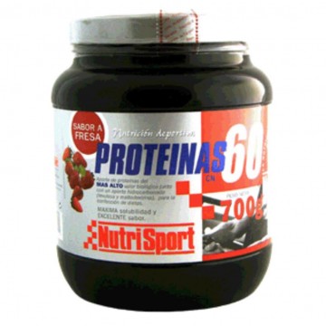 Proteinas 60% Fresa 700g Nutri-Sport