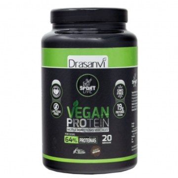 Proteina Vegetal Brownie Sport Live 600g Drasanvi