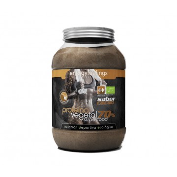 Proteina Vegetal 70% Sabor Cacao SinGluten Eco Vegan 1.5kg Energy Feelings