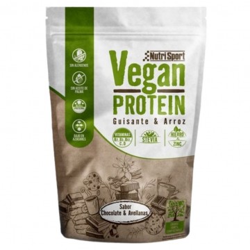 Protein Guisante y Arroz Sabor Chocolate Avellana 468g Nutri-Sport